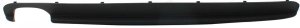 Rear Bumper Molding for BMW M5 Sedan, Lower Plastic, Primed (Ready to Paint), Without Towing Package, Fits 2000-2003, Replacement