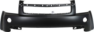 Front Bumper Cover for Chevrolet Equinox 2007-2009, Upper Section, Primed (Ready to Paint), Excluding Sport Model, Replacement