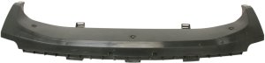 Front Bumper Cover Support for Dodge Durango, Model Years 2007-2009, Black, Replacement