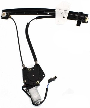 Power Front Window Regulator with Motor for Dodge Neon 2000-2005, Left (Driver), Replacement