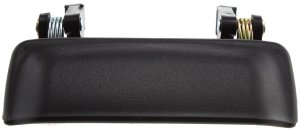 Front Exterior Door Handle for Ford Ranger 2001-2011, Mazda Pickup 2001-2010, Right (Passenger)=Left (Driver), Textured Black, Replacement