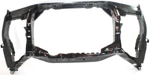 Radiator Support Assembly for Honda Odyssey 2008-2010, Black Steel, Replacement
