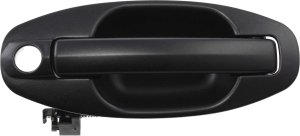 Front Exterior Door Handle for Hyundai Santa Fe 2001-2006, Left (Driver), Textured Black, Replacement