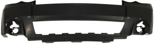 Front Bumper Cover for 2008-2010 Grand Cherokee, Primed (Ready to Paint), Without Chrome Insert, Excluding SRT-8 Model, Replacement