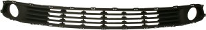 Front Bumper Grille for Kia Magentis/Optima 2006-2007, Textured Gray, to February 7, 2007, New Body Style, Replacement