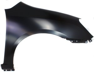 Front Fender for Kia Rondo 2007-2012, Right (Passenger), Primed (Ready to Paint), without Side Light Hole, Replacement
