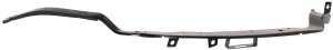 Front Bumper Retainer, Upper Plate, Steel for Mitsubishi Lancer 2004 - 2007, Right (Passenger), Replacement