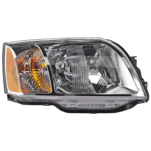 Headlight Assembly for Mitsubishi Endeavor 2004-2011, Left (Driver), Halogen, Replacement