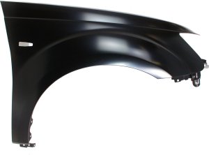 Front Fender for Mitsubishi Outlander 2007-2009, Right (Passenger) Side, Primed (Ready to Paint), Steel, Replacement