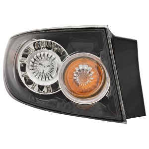 Tail Light Assembly for 2007-2009 Mazda 3 Sedan, LED Type, Left (Driver) Side, Replacement