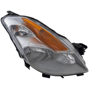 Headlight Assembly for Nissan Altima Coupe 2008-2009, Right (Passenger) Side, Halogen, Replacement