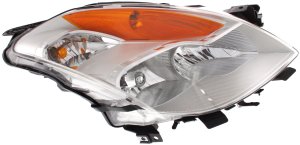 Headlight Assembly for Nissan Altima Coupe 2008-2009, Right (Passenger), with HID/Xenon, w/ HID Kit, Replacement