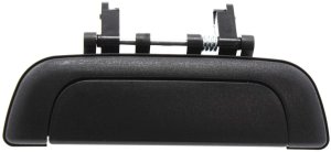 Rear Exterior Door Handle for Suzuki Esteem 1995-2002, Right (Passenger) Side, Textured Black, Replacement