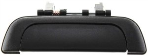 Rear Exterior Door Handle for Suzuki Esteem 1995-2002, Left (Driver), Textured Black, Replacement