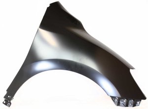 Front Fender for Toyota Matrix 2009-2014, Right (Passenger) Side, Primed (Ready to Paint), Steel, Replacement