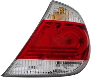 Tail Light Assembly for Toyota Camry LE/XLE Models, 2005-2006, Right (Passenger), Japan Built Vehicle, Replacement