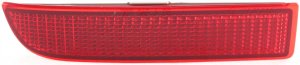 Rear Bumper Reflector Light for 2006-2012 Toyota RAV4 and 2008-2014 Scion XD, Left (Driver), Replacement