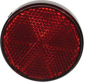 Rear Bumper Reflector Light for Toyota Sequoia 2008-2022, Right (Passenger) = Left (Driver), Replacement