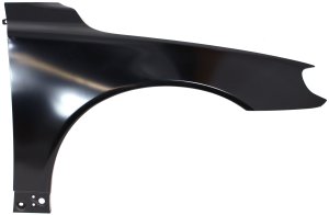 Front Fender for Volvo S80 2007-2016, Right (Passenger) Side, Primed (Ready to Paint), Steel, Without Side Light Hole, Replacement