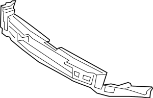 2020 - 2024 Audi A4 Front Bumper Energy Absorber