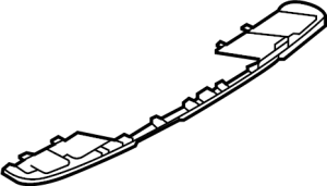 2021 - 2025 Audi Q5 Rear Bumper Molding