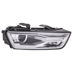 Right (Passenger) Headlight Assembly for 2016 - 2018 Audi Q3, Xenon Composite, OEM Part Number: 8U0941044E, Replacement