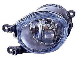 Fog Light Assembly for 1996 - 2001 Audi A4, Left (Driver) Side, Replacement Housing / Lens / Cover, without Trim,  8D0941699D, Replacement