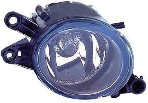 Fog Light Assembly for 2002 - 2008 Audi A4, Right (Passenger) Side Replacement, Housing / Lens / Cover, Fits 4 Door Sedan + 4 Door Wagon,  8E0941700B Replacement