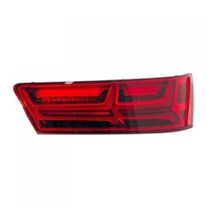 Left (Driver) Tail Light Assembly for 2017 - 2019 Audi Q7 Liftgate, on Liftgate,  4M0945093L, Replacement