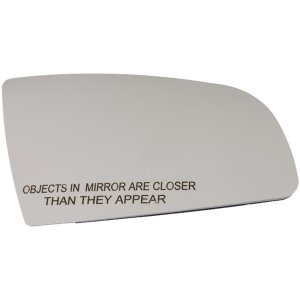 Heated Mirror Glass with Backing Plate for Audi A4/S4 (2002-2008), A6/S6 (2005-2011), Right (Passenger) Side, Replacement