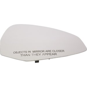 Heated Mirror Glass for Audi S4 (2017-2021), S5 (2018-2021), Right (Passenger) Side, with Backing Plate, without Auto-Dimming, Replacement