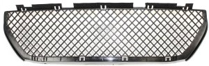 Front Bumper Grille Lower Cover for BMW M3 2001-2006, Black, Convertible/Coupe, Replacement