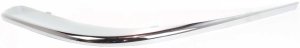 Front Bumper Molding for Buick Park Avenue 1997-2005, Left (Driver) Side, Chrome, Replacement