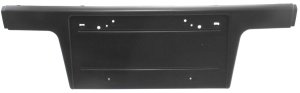 Front License Plate Bracket Holder for BMW 7-Series 1995-2001, Black, Replacement
