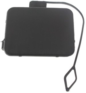 Front Bumper Tow Hook Cover for BMW 3-Series 2006-2008, Sedan/Wagon, without M Package, Replacement - Fits 320i, 325i, 330i, 335i