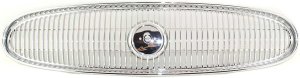 Chrome Shell and Insert Grille for Buick LeSabre, Fits Years 2000-2005, Replacement