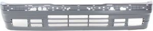 Front Bumper Cover for BMW 3-Series 1992-1993, Primed (Ready to Paint), Suitable for Coupe/Sedan, Replacement Models: 318i, 318is, 325i, 325is.