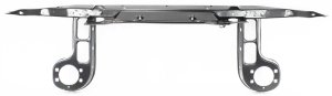 Front Body Panel Radiator Support for BMW 3-Series (1992-1999), Steel, Black, Replacement