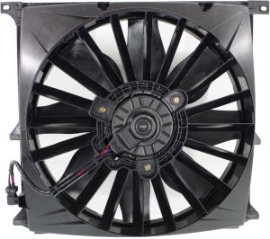A/C Fan Shroud Assembly for BMW 318i E36 Body, 1.9L, Years 1996-1999, Replacement