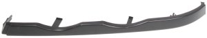 Headlight Filler for BMW 3-Series 1999-2001, Left (Driver), Painted Black, 4-Door, without Washer Holes E46 Chassis, Replacement