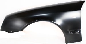 Front Fender for Mercedes-Benz CLK320/CLK430 (1998-1999), Left (Driver) Side, Primed (Ready to Paint), Steel, Replacement