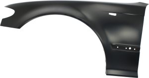 Front Fender for BMW 3-Series 2002-2005, Left (Driver) Side, Primed (Ready to Paint), Replacement Models: 320i, 325i, 330i, 325xi, 330xi.