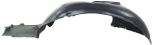 Front Fender Liner for BMW 3-Series 1999-2005, Right (Passenger) Side, Rear Section, Sedan/Wagon, Replacement Models: 316i, 318i, 320i, 323i, 325i, 328i, 330i, M3.