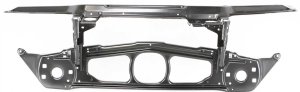 Steel Radiator Support Assembly for BMW 3-Series E46 Coupe, Sedan, Wagon 1999-2005, Replacement