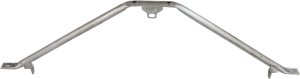 Radiator Support for BMW 5-Series 2004-2010, Front, Black, Aluminum, Sedan/Wagon, Replacement Models: 525i, 528i, 530i, 535i, 545i, 550i