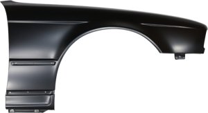 Front Fender Right (Passenger) Side for BMW 5-Series 1989-1995, Primed (Ready to Paint), without Light, Replacement Models: 535i, 525i, 530i, 540i, M5