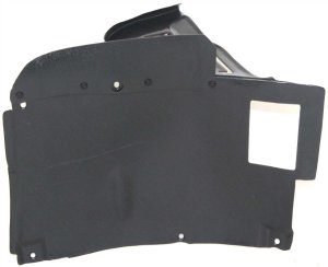 Engine Splash Shield for BMW 5-Series (2001-2003), Right (Passenger), Lower Section, without 520I, with Brake Air Channel, Under Cover, Replacement