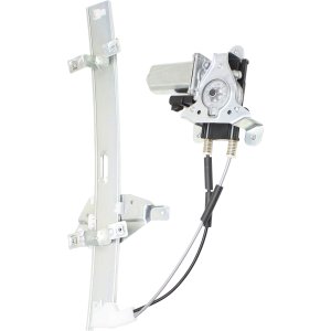 Front Window Regulator for Buick Century 1997-2005, Regal 1997-2004, Right (Passenger), Power, with Motor, Replacement