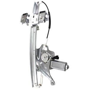 Front Window Regulator for Buick LeSabre 2000-2005, Right (Passenger), Power, with Motor, Replacement