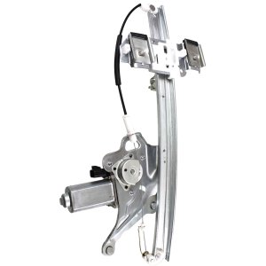 Power Front Window Regulator with Motor for Buick LeSabre 2000-2005, Left (Driver), Replacement